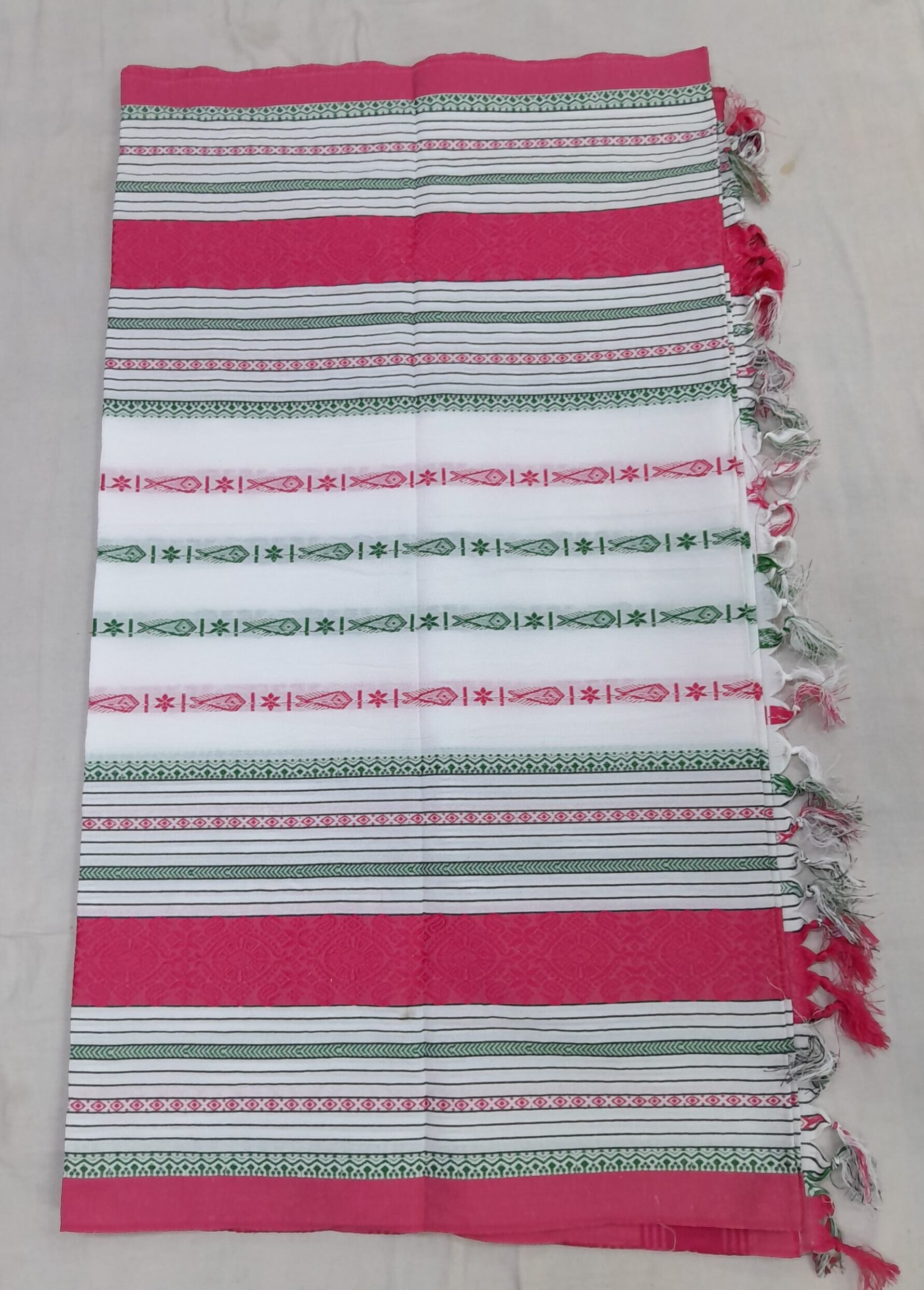 Mix Colour Border Saree