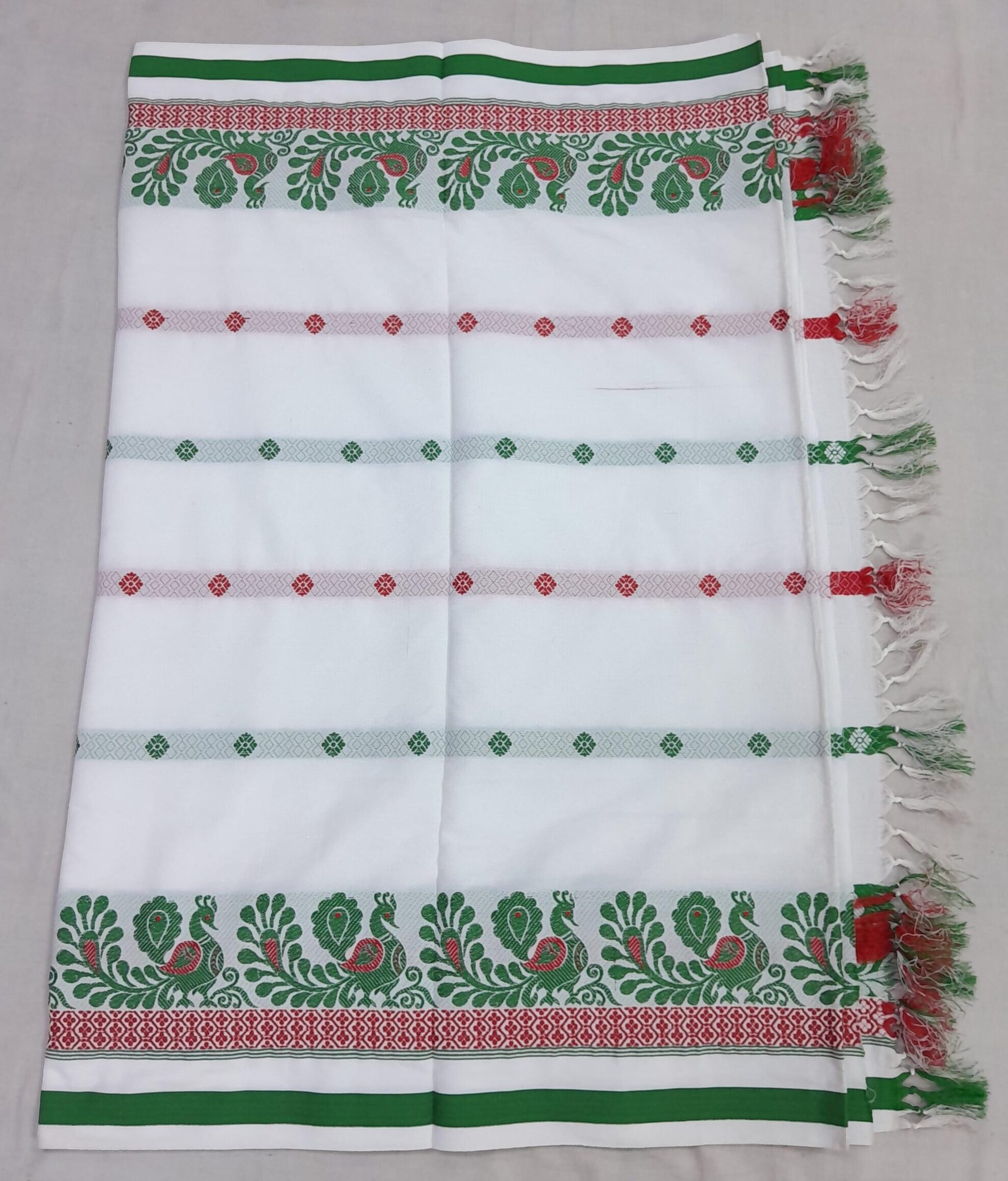 Printed and Butti Saree