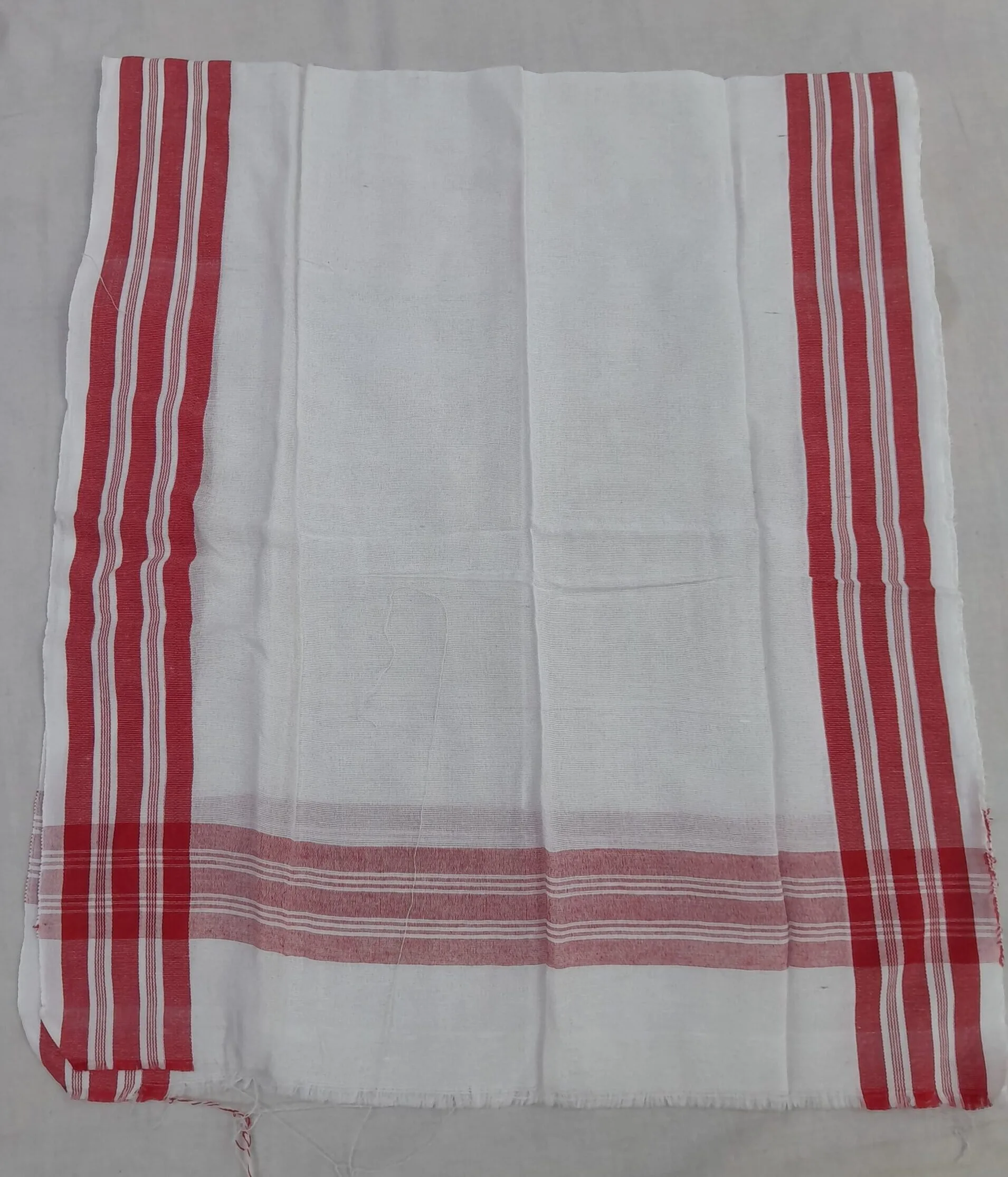 Classic Red Border Gamcha