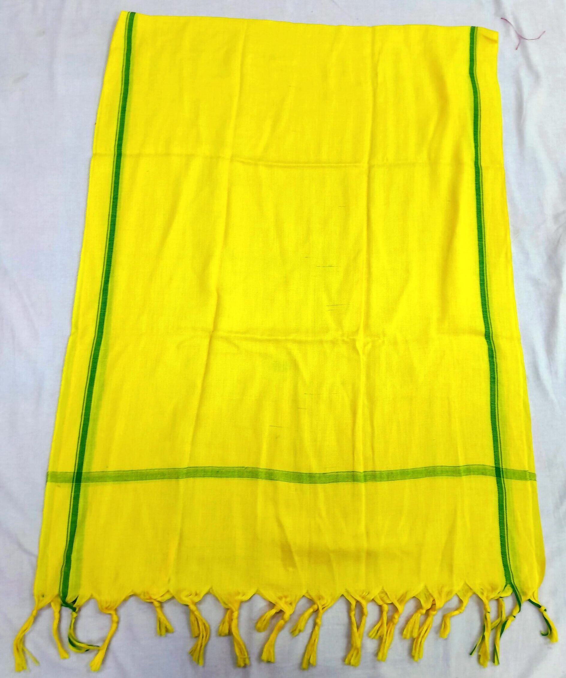 Traditional Yellow Gamcha