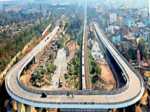 Jugsalai wholesale market area where Santosh Synthetics saree wholesaler is located