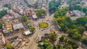 Sakchi market busy bazaar near Santosh Synthetics Jamshedpur